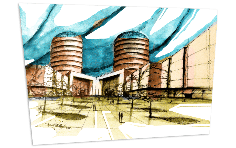 اسکیس معماری